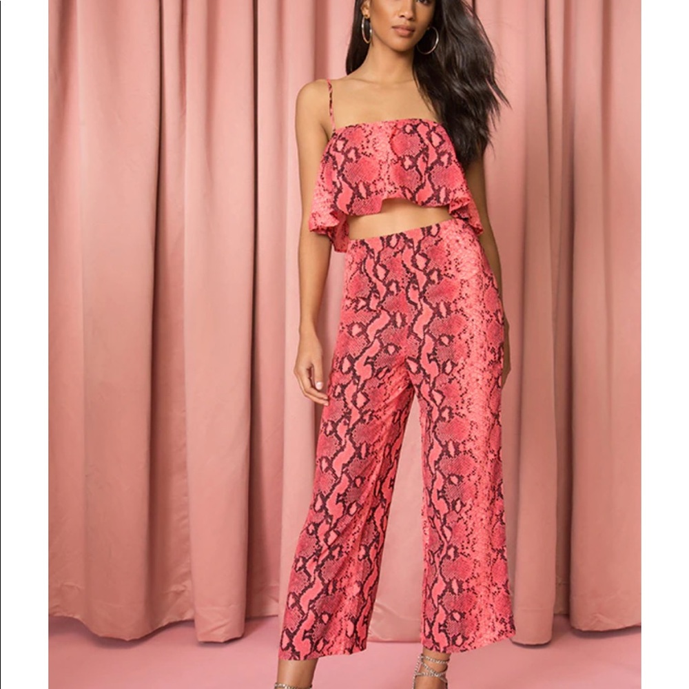 Superdown Zoe Pant Set Small